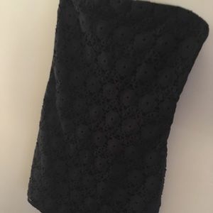 Juicy couture black mini dress (strapless)